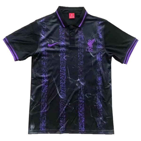 Polo Liverpool 2019-20 Negro Purpura